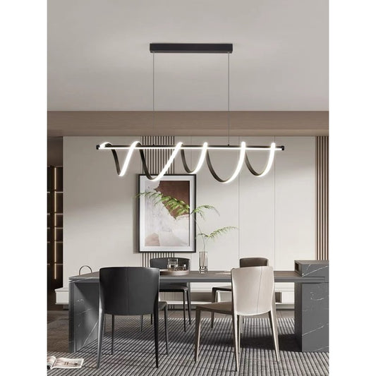 Candelabru LED contemporan ajustabil, DM8808/900 Negru