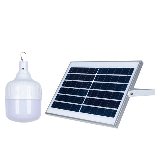 Bec LED solar, 100W, iluminat durabil și eficient