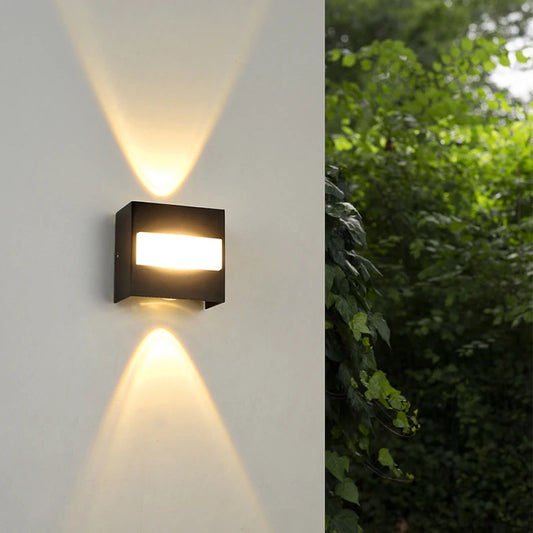 Aplica LED de Perete, Iluminat Eficient și Stilat, DM2160-1, Negru – Soluție Elegantă pentru Living, Birou sau Spații Exterioare