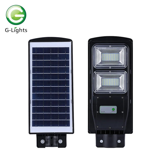 Lampa Solară Modernă 100W cu Telecomandă și Senzor de Lumină – Iluminare Inteligentă și Durabilă pentru Zone Externe