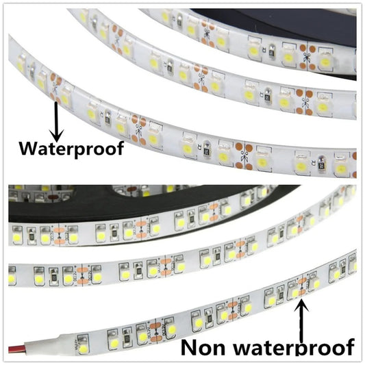 Banda LED interior 3528, 120 LED-uri/m, 8W – Iluminat luminos și uniform, Culoare: Alb Cald, Alb Neutru, Alb Rece