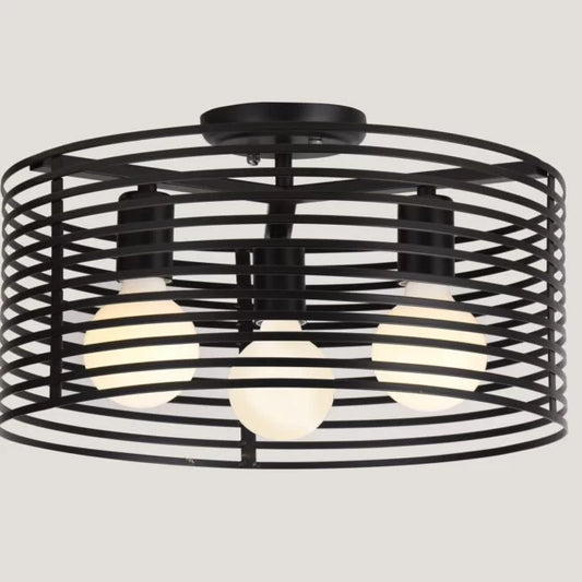 Pendul Metalic Rafinant, DM 46, Negru – Design Stilat pentru Livinguri și Sufragerii