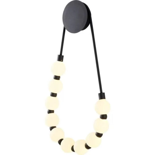 Aplică de Perete LED Elegantă, Iluminat Decorativ, DM6750-S, Negru - Design Modern și Ambianță Perfectă pentru Interiorul Tău