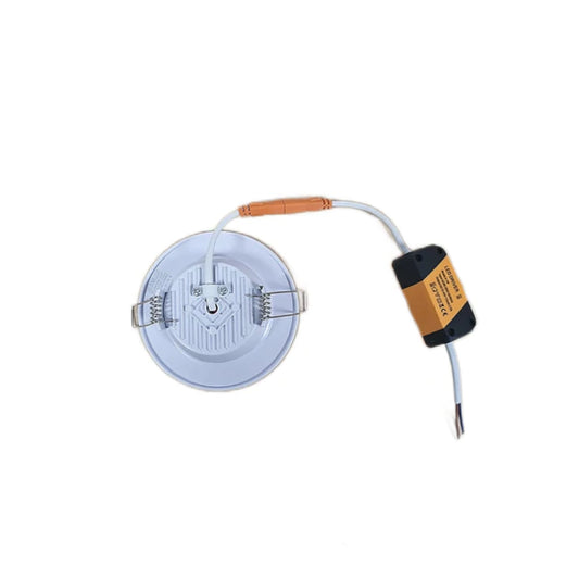 Spot LED Rotund, 5W, Lumină Rece 6000K, Alb – Soluție Incastrabilă pentru Iluminat Interior