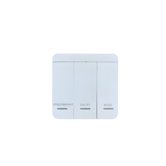 Controler Premium pentru Banda LED Digitală – Design Alb Sofisticat, Funcționalitate Simplificată pentru O Ambianță Rafinată