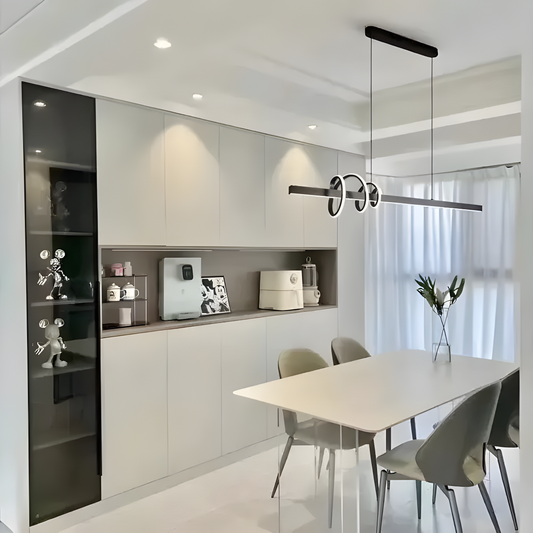 Pendul Premium, Gri, Cu Telecomandă, 3 Tipuri de Lumină, Înălțime Reglabilă, 50W, Model DM1768