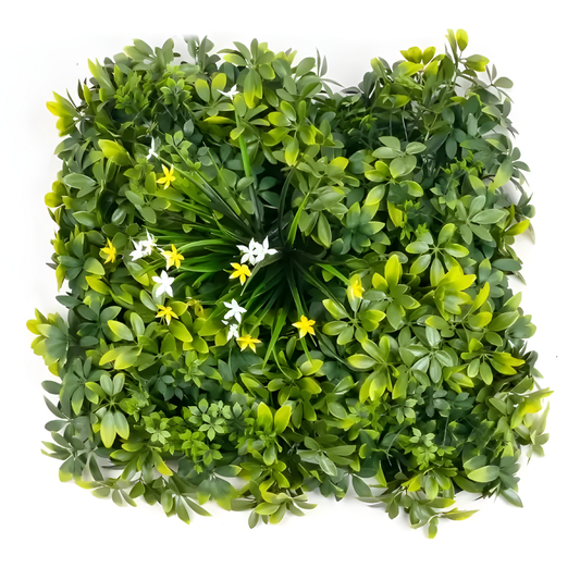 Panou Artificial Verde Răcoritor 50x50cm – Ideal pentru Crearea unui Spațiu Plin de Viață și Natură PV02/50x50