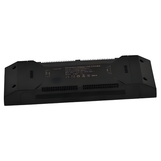 Transformator de Tensiune Premium cu Sina Magnetică Aplicată, DU200E, 200W, Negru – O opțiune impecabilă pentru iluminatul contemporan.