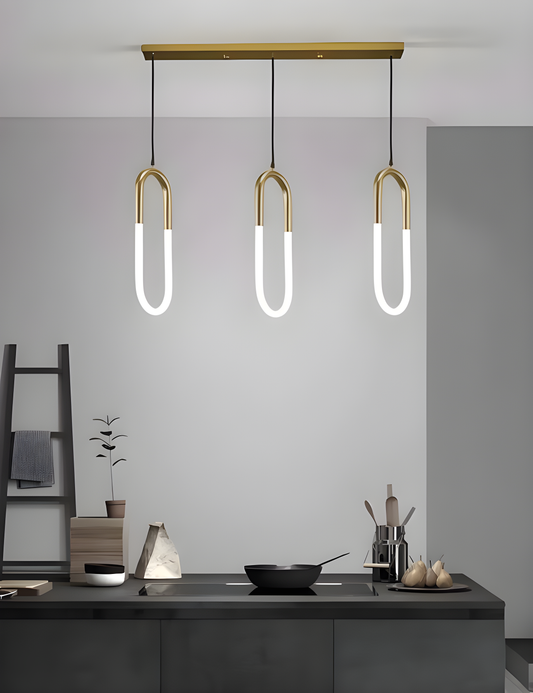 Lustră Premium Aurei Suspendată DM-G4070/3, 30CM – Telecomandă WiFi 2.4G cu Lumină Reglabilă și Design Contemporan